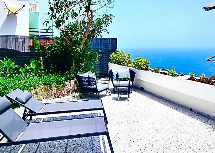 Апартаменты El Drago Apartment, Amazing Ocean & Cliff View *